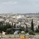 The Old City in Jerusalem, right near the Temple Mount, was impacted by Iranian missile fragments.