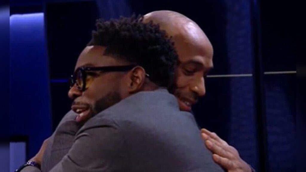 Thierry Henry and Micah Richards