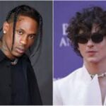 Travis Scott Throws Shade at Timothée Chalamet During Oscars in Los Angeles