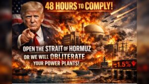 Trump Issues 48-Hour Ultimatum to Iran to Reopen Strait or Face Obliteration of Power Grid