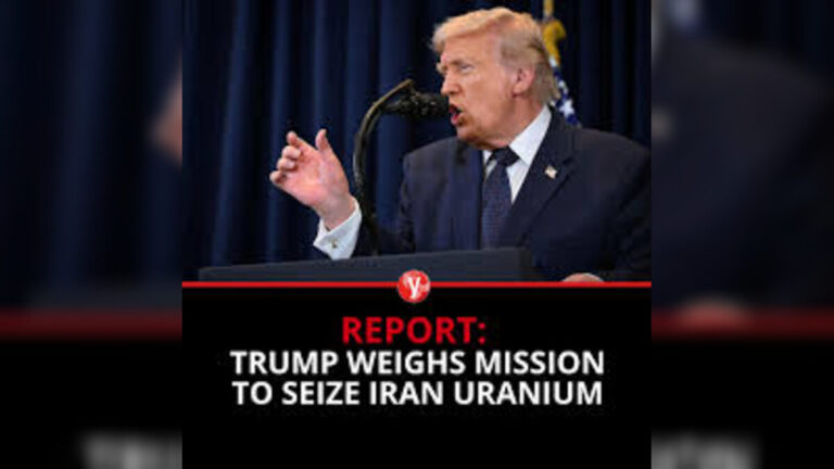 Trump Weighs U.S. Special Forces Operation to Seize Iranian Uranium in Natanz and Isfahan