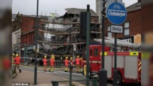 Terrifying explosion fear rocks residents as building collapse injures multiple people in Oldham