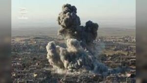 U.S. Launches Massive Strike on Al-Hashd al-Shaabi Militia Base Near Al-Qaim Iraq