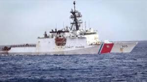 US Coast Guard Cutter Munro Seizes 22052 Pounds of Cocaine and Arrests Narco Traffickers After 26000 Mile Patrol Near California