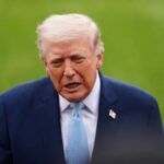 US President Donald Trump