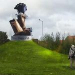 ‘Baa Baa Black Sheep’ sculpture