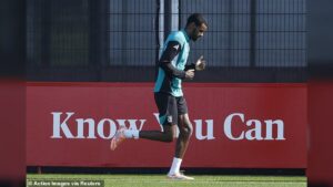 Alexander Isak sparks Liverpool comeback surge at Anfield as striker returns to training ahead of Manchester City FA Cup clash