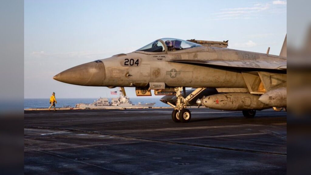 An F/A-18E Super Hornet