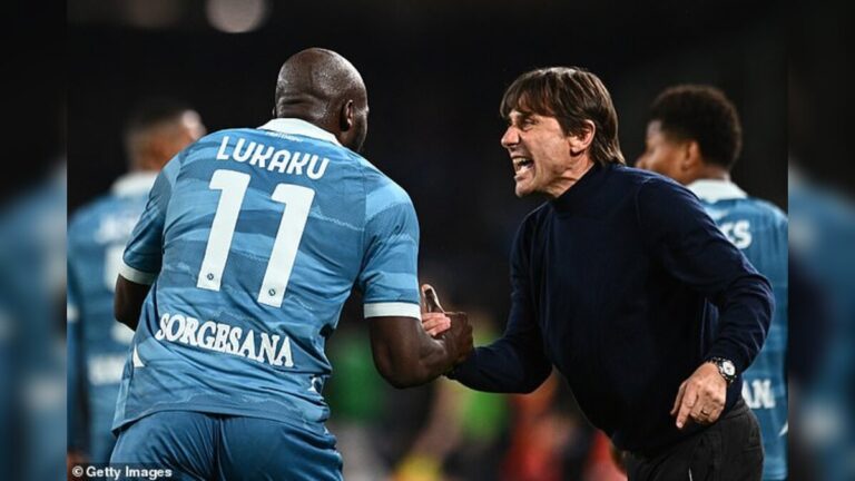 Antonio Conte criticises Romelu Lukaku at Napoli in Italy after striker misses training and sparks dressing room tension