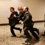 Armed suspect breaches security rings and alarms US officials in Washington DC during White House Correspondents Dinner shock incident