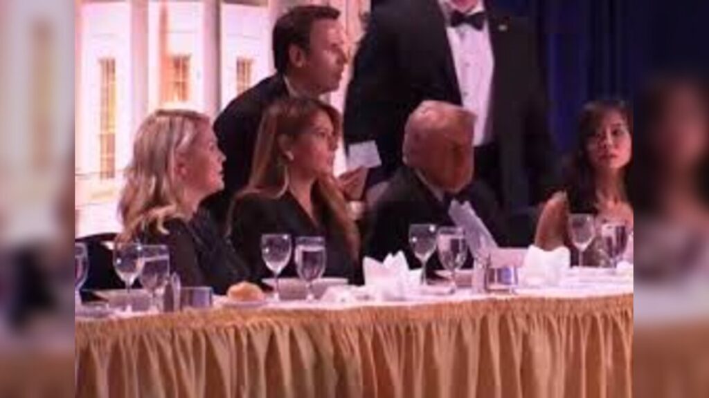 Armed suspect disrupts White House reception shooting at Washington Hilton hotel in Washington D.C. as Secret Service stops attack