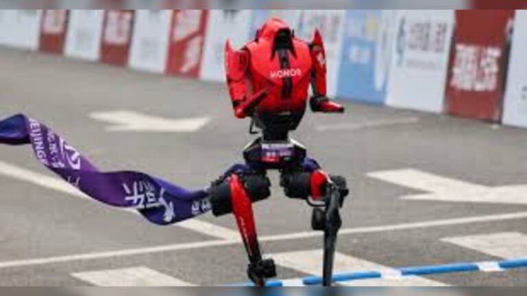Beijing half marathon showcases Lightning robot as Honor machine dominates race and sparks global robotics debate in China