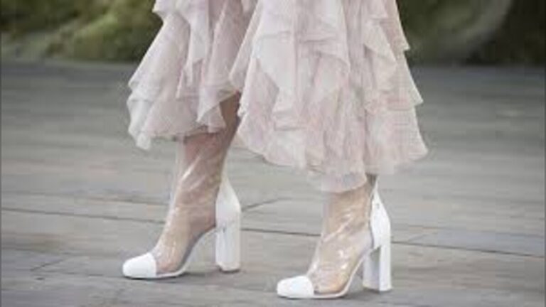 Chanel unveils barely there shoe silhouette in Biarritz France as designers push ugly footwear trend forward