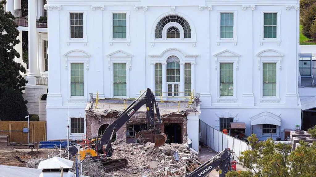 Appeals Court Sides with Trump as Controversial White House Demolition Project Resumes in Washington