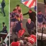 Diego Simeone Confronts Ben White After Crest Incident During Arsenal vs Atlético Madrid Clash in Madrid