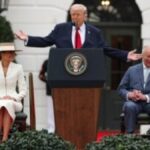 Donald Trump sparks reaction with marriage joke as he welcomes King Charles during royal state visit in Washington DC