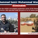 ELIMINATED: Muhammad Samir Muhammad Washah, a Hamas terrorist operating under the guise of an Al Jazeera journalist