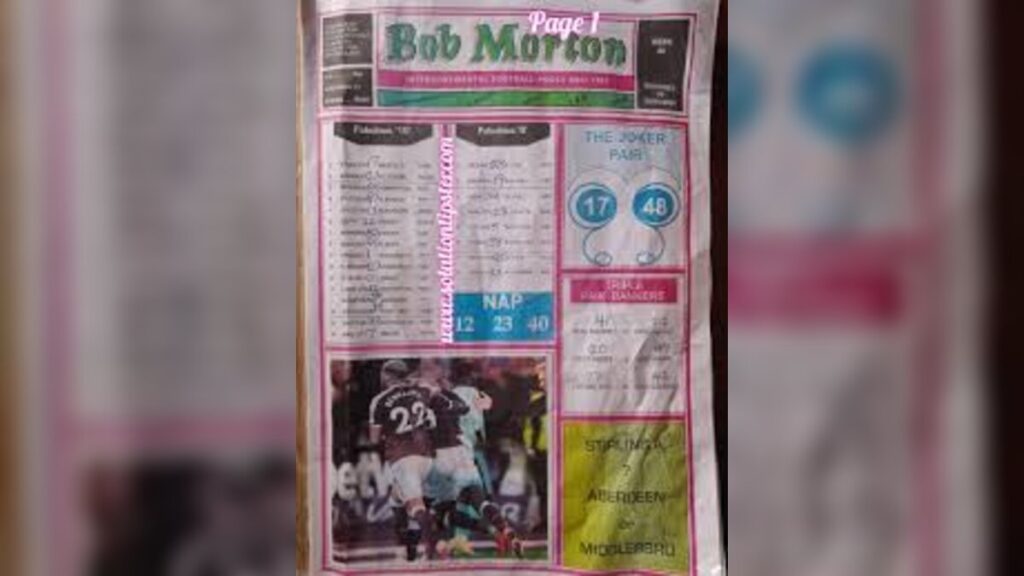 Football forecasting papers dominate Week 44 analysis in global pools systems as Bob Morton and Fortune X Matrix shape predictions across UK and international football communities