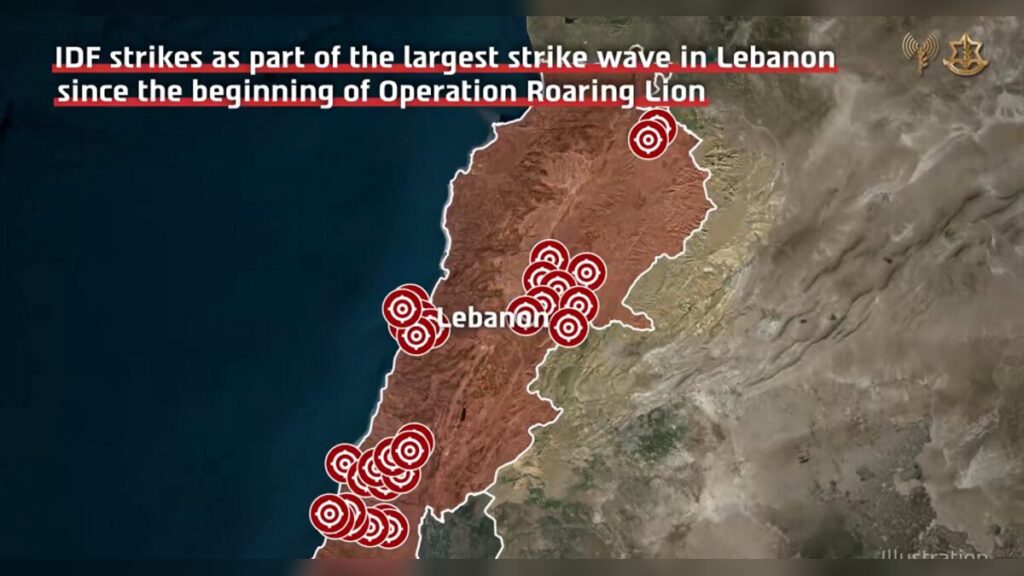 Israeli Defence Force Strike Points