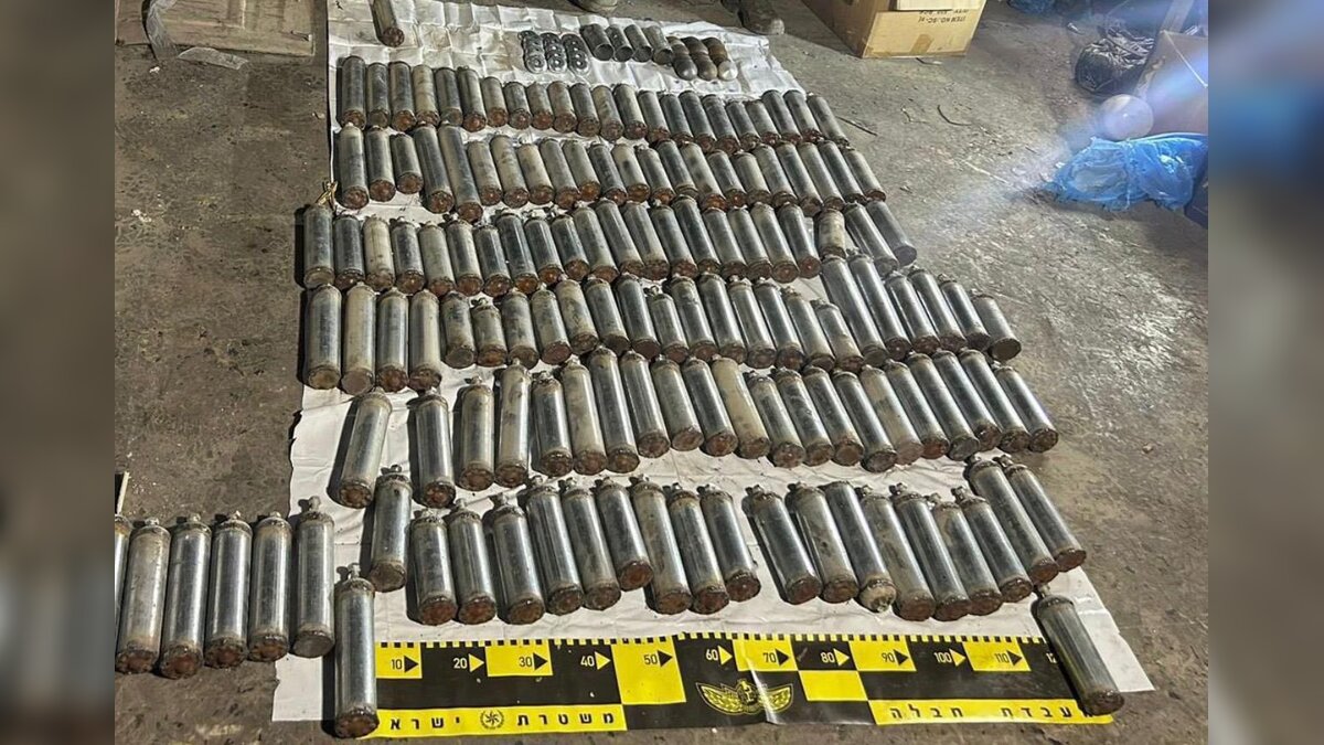 Israel Defence Force Destroys An explosives manufacturing lab in Tulkarem