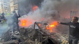 Israel launches deadly air strikes killing hundreds in Lebanon despite US-Iran ceasefire