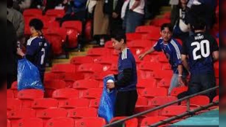 Japanese Fans Inspire Global Buzz as Smart Cleaning Gadgets Go Viral from Wembley Stadium in London