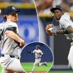 Jazz Chisholm Jr sparks outrage after costly defensive blunder hands New York Yankees heartbreaking extra innings loss in Tampa Bay