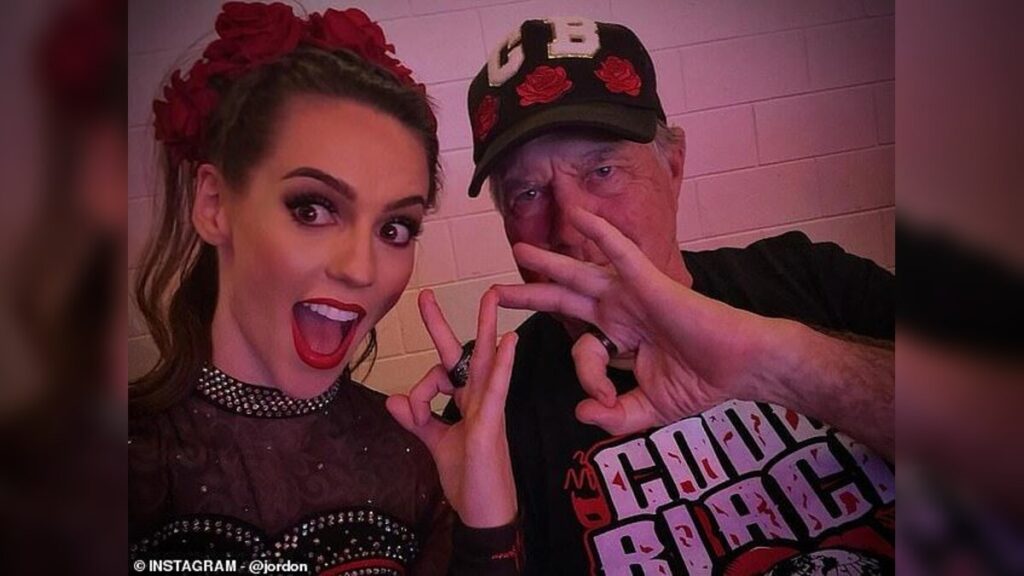 Jordon Hudson and Bill Belichick