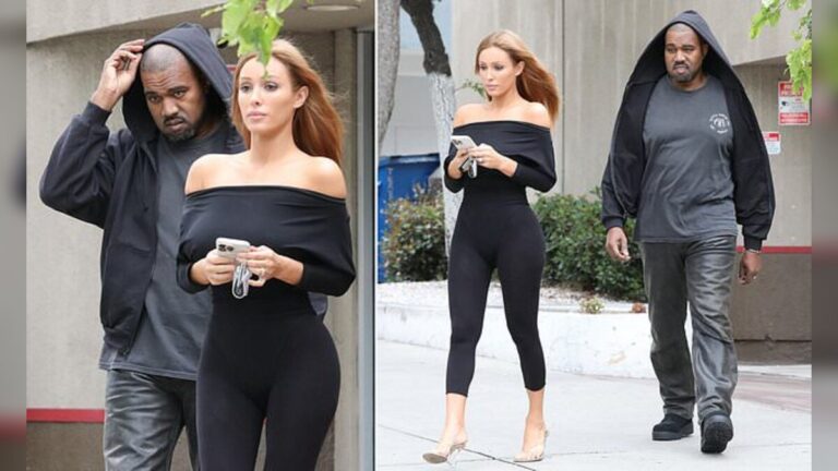 Kanye West and Bianca Censori