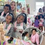 Kardashian Jenner family stuns fans in Palm Springs with lavish Easter celebration and extravagant decorations