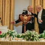 King Charles III and Donald Trump