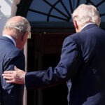 King Charles III and Donald Trump