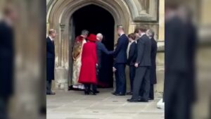 King Charles Shares Tender Moment With Princess Charlotte at St George's Chapel Windsor