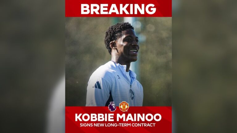Kobbie Mainoo Commits His Future to Manchester United as Old Trafford Locks Down Its Academy Jewel Until 2031