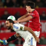 Lisandro Martinez was sent off for violent hair pull on Dominic Calvert-Lewin