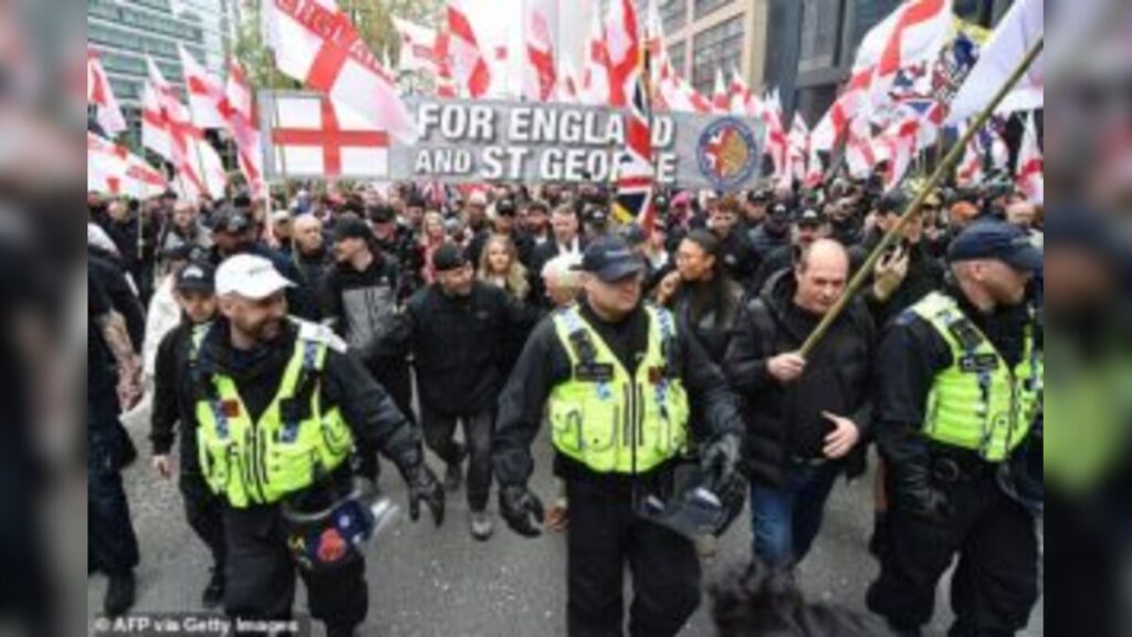 Manchester Erupts as Rival Protesters Clash and Police Make Arrests in Explosive City Centre Showdown