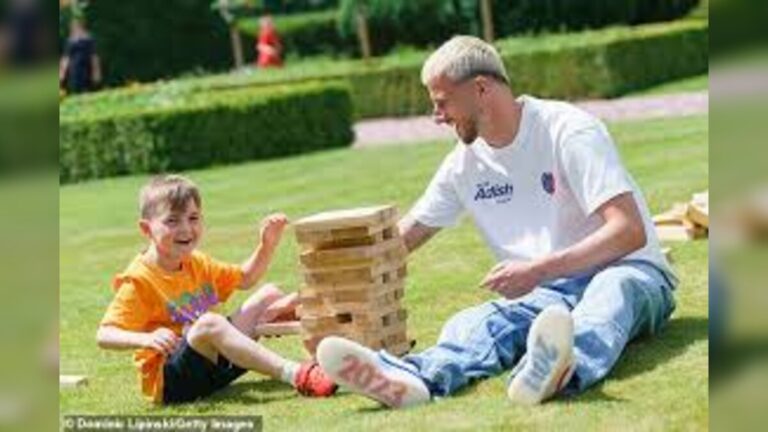 Mason Mount transforms St George’s Park into dream football pitch as children experience Make-A-Wish event in England