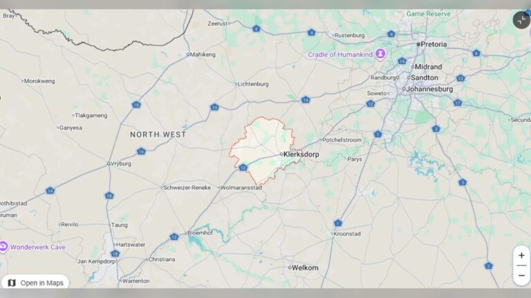 Matlosana Map