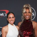 Meghan Markle and Serena Williams