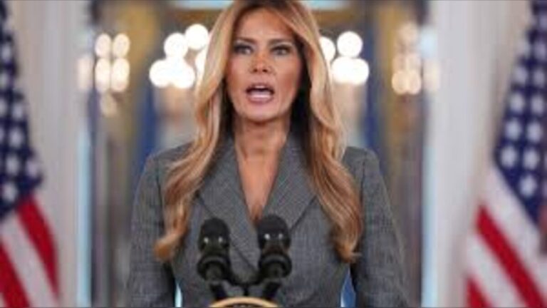 Melania Trump denies Jeffrey Epstein allegations and defends her reputation from the White House in Washington