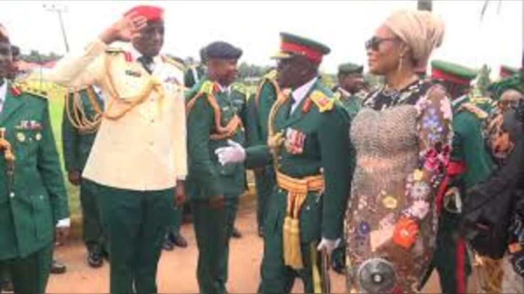 Nigerian Army Honors Retiring Major General with Ceremonial Parade in Benin City Edo State