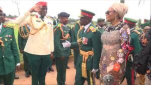 Nigerian Army Honors Retiring Major General with Ceremonial Parade in Benin City Edo State