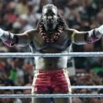 Oba Femi defeats Brock Lesnar in shocking WrestleMania 42 victory at Las Vegas WWE event stadium in United States wrestling showdown