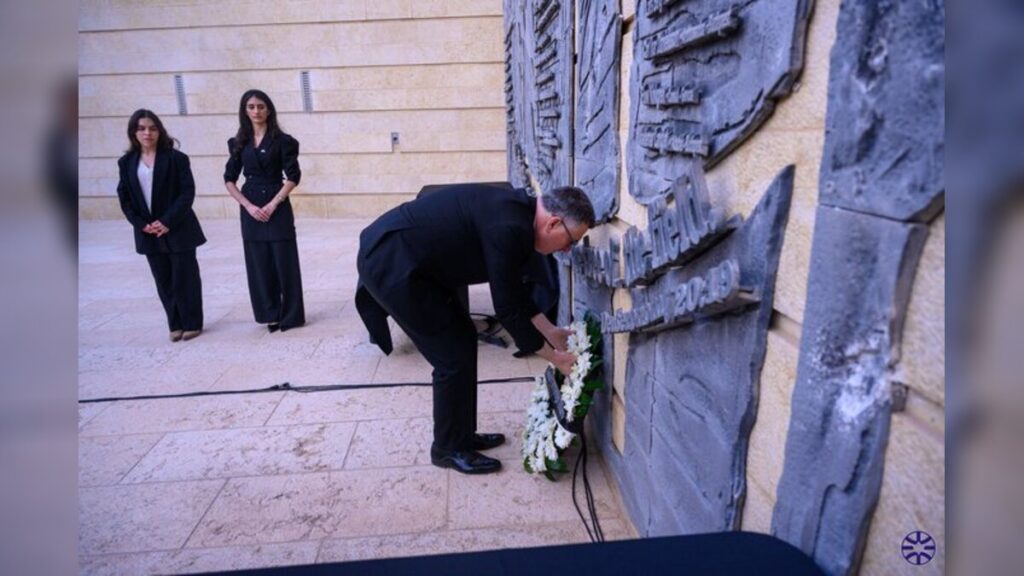 On the eve of Israel’s Holocaust Remembrance Day, the MFA hosted the diplomatic corps to honor the Righteous Among the Nations - diplomats who showed moral courage and saved Jews