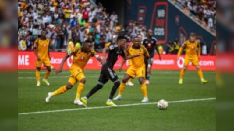 Orlando Pirates Host Kaizer Chiefs at FNB Stadium as Soweto Derby Decides Title Race in Johannesburg South Africav