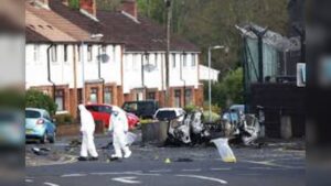 Police Declare Security Alert in Northern Ireland After Car Bomb Explosion Shocks Community Belfast Area