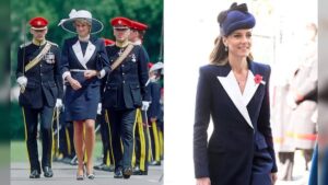 Princess Diana and Princess Kate