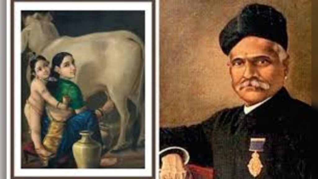 Raja Ravi Varma Painting Yashoda and Krishna Breaks Auction Record in India