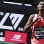 Sabastian Sawe shatters marathon barrier and stuns London race as he runs historic sub two hour finish at London Marathon course