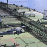 Sanctioned stateless vessel M T Majestic X transporting oil from Iran